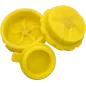 Hashy – Grinder Yellow aus lebensmittelechtem Silikon 40 mm, 2-teilig Hashy – Grinder Yellow aus lebensmittelechtem Silikon 40 mm, 2-teilig