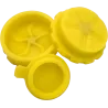 Hashy – Grinder Yellow in silicone alimentare a 2 parti