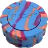 Hashy – Grinder Blue & Purple en silicone alimentaire 40 mm 2 parties