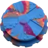 Hashy – Grinder Blue & Purple in silicone alimentare da 40 mm a 2 parti
