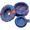 Hashy – Grinder Blue & Purple in silicone alimentare da 40 mm a 2 parti