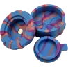 Hashy – Grinder Blue & Purple en silicone alimentaire 40 mm 2 parties