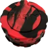 Hashy – Grinder Black & Red aus lebensmittelechtem Silikon 40 mm, 2-teilig