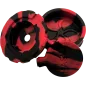 Hashy – Grinder Black & Red aus lebensmittelechtem Silikon 40 mm, 2-teilig Hashy – Grinder Black & Red aus lebensmittelechtem Silikon 40 mm, 2-teilig