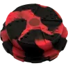 Hashy – Grinder Black & Red en silicone alimentaire 40 mm 2 parties