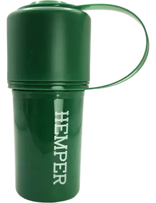 HEMPER – The Keeper 3-in-1 Grinder & Aufbewahrungsbehälter Green