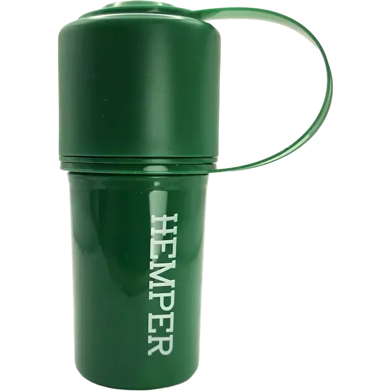 HEMPER – The Keeper Grinder & contenitore 3-in-1 Green
