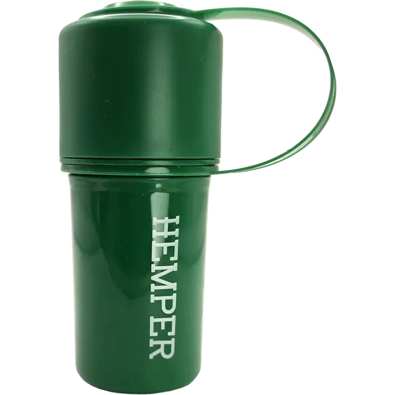 HEMPER – The Keeper Grinder & Boîte de rangement 3-en-1 Green HEMPER – The Keeper Grinder & Boîte de rangement 3-en-1 Green