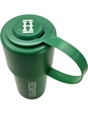 HEMPER – The Keeper Grinder & contenitore 3-in-1 Green