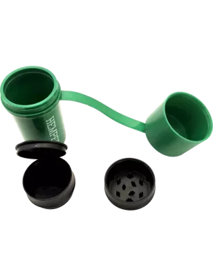 HEMPER – The Keeper Grinder & contenitore 3-in-1 Green