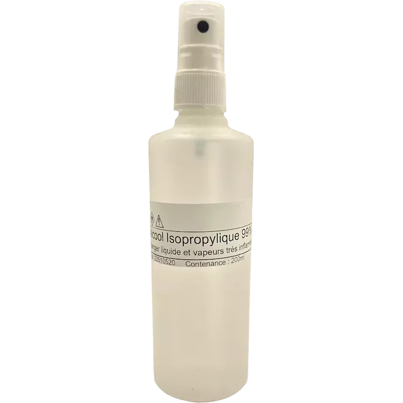 Spray di alcol isopropilico 99,9 % 200 ml