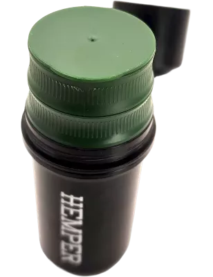 HEMPER – The Keeper Grinder & Boîte de rangement 3-en-1 Black