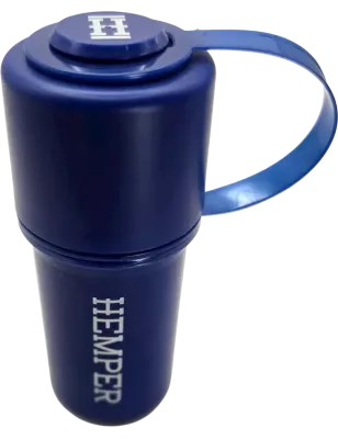 HEMPER – The Keeper Grinder & Boîte de rangement 3-en-1 Blue