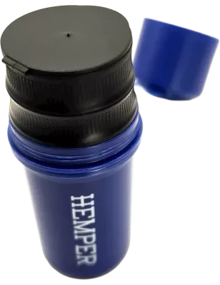 HEMPER – The Keeper Grinder & Boîte de rangement 3-en-1 Blue