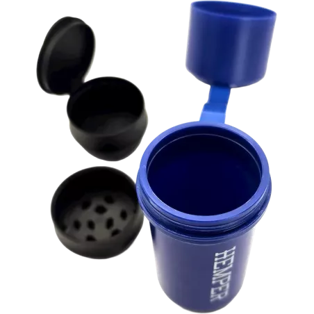 HEMPER – The Keeper Grinder & Boîte de rangement 3-en-1 Blue