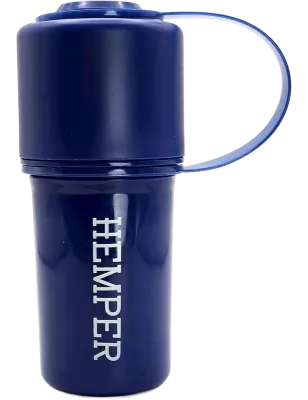 HEMPER – The Keeper Grinder & Boîte de rangement 3-en-1 Blue