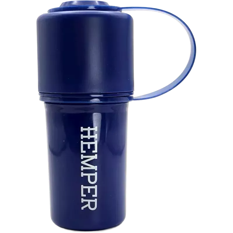 HEMPER – The Keeper Grinder & Boîte de rangement 3-en-1 Blue