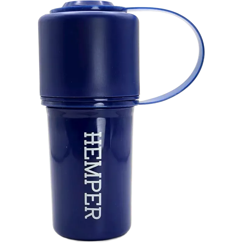 HEMPER – The Keeper 3-in-1 Grinder & Aufbewahrungsbehälter Blue