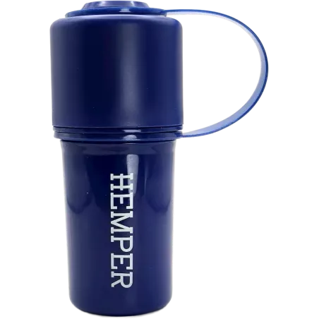 HEMPER – The Keeper 3-in-1 Grinder & Aufbewahrungsbehälter Blue