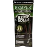Hemper – Hemp Rolls Natural + Glass Tips King Size x2
