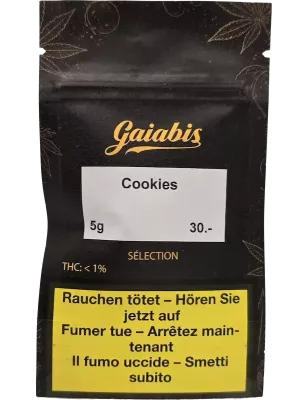 Gaiabis – Cookies Dry Sift Hash CBD 38% 5 g