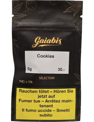 Gaiabis – Cookies Dry Sift Hash CBD 38% 5 g