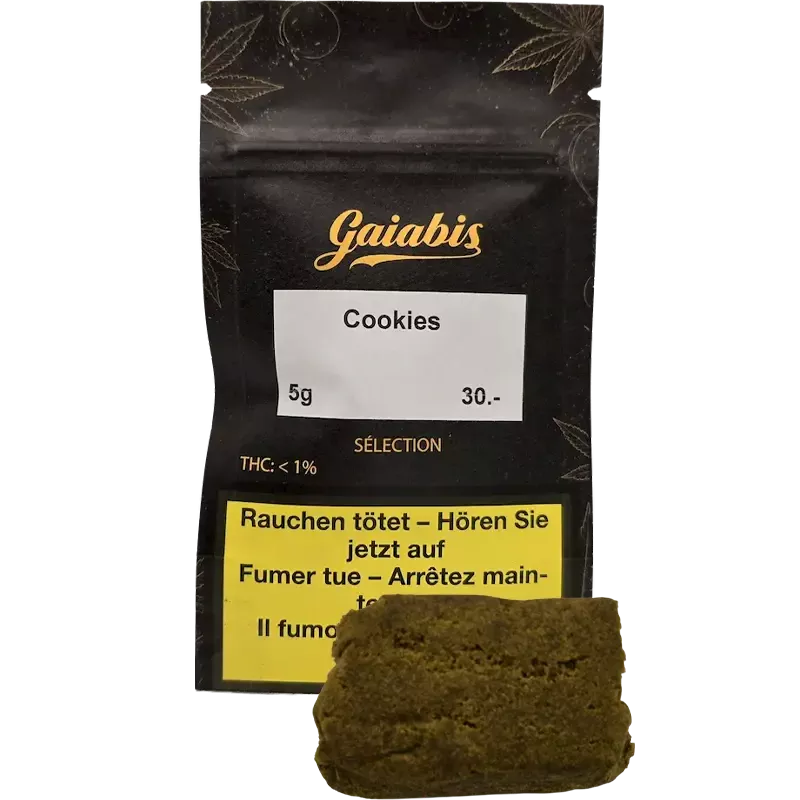 Gaiabis – Cookies Dry Sift Hash CBD 38% 5 g