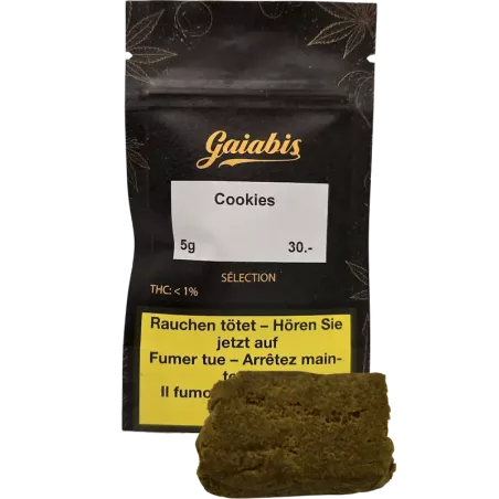 Gaiabis – Cookies Dry Sift Hash CBD 38% 5 g