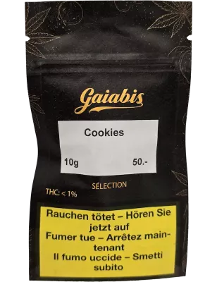 Gaiabis – Cookies Dry Sift Hash CBD 38% 10g
