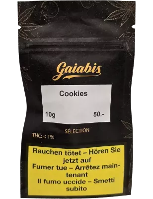 Gaiabis – Cookies Dry Sift Hash CBD 38% 10 g