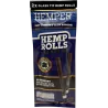 Hemper – Hemp Rolls Blueberry + Glass Tips King Size x2
