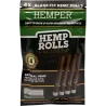Hemper – Hemp Rolls Natural + Glass Tips Mini x4