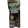 Hemper – Hemp Cones Natural + Glass Tips King Size x2