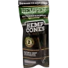 Hemper – Hemp Cones Natural + Glass Tips King Size x2
