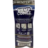 Hemper – Hemp Cones Blueberry + Glass Tips King Size x2