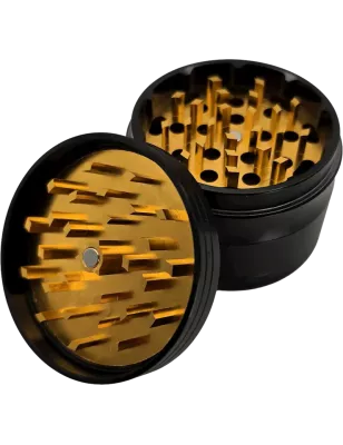 Champ High – Golden Leaf Grinder 4 parties 63mm