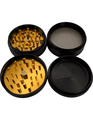 Champ High – Golden Leaf Grinder 4 parties 63mm