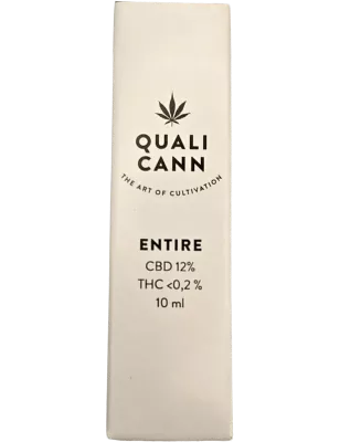 Qualicann – Entire CBD Öl Full Spectrum 12% 10ml