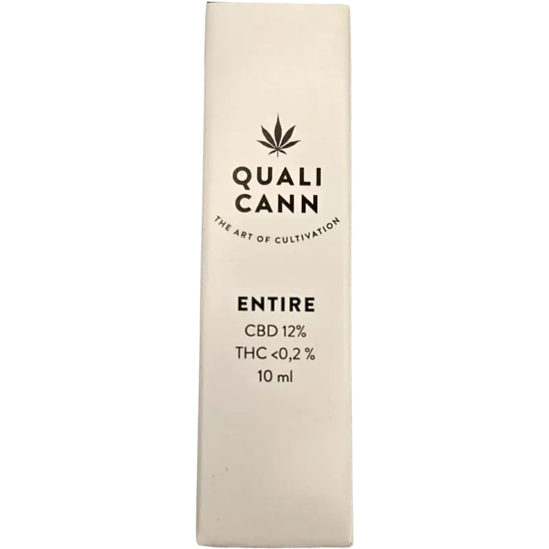 Qualicann – Entire CBD Öl Full Spectrum 12% 10ml