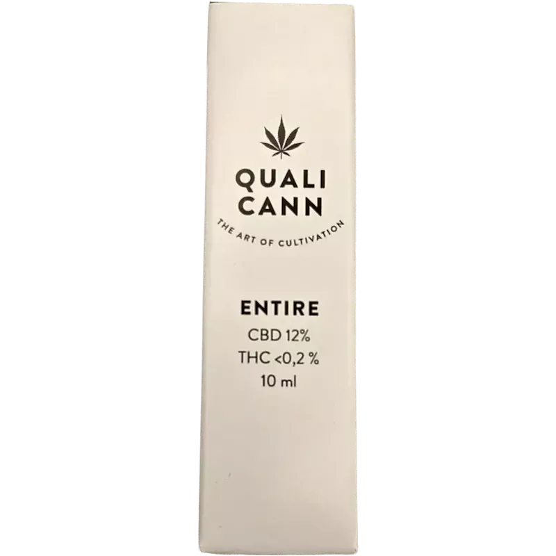 Qualicann – Olio CBD Entire Full Spectrum 12% 10ml