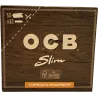 OCB Virgin Brown Slim – Box 50 carnets