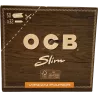 OCB Virgin Brown Slim – Scatola da 50 libretti