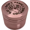 Grinder Aluminium Don't Panic rose – 4 parties 55 mm