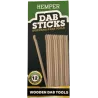 Hemper Dab Sticks en bois naturel – 12 pièces