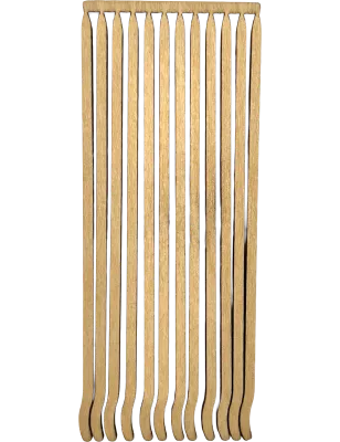 Hemper Dab Sticks en bois naturel – 12 pièces