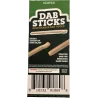 Hemper Dab Sticks aus Naturholz – 12 Stück