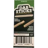 Hemper Dab Sticks in legno naturale – 12 pezzi