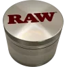 RAW CNC Aluminium-Grinder 4-teilig 56 mm Metallgrau