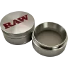 RAW Grinder CNC en aluminium 4 parties 56 mm gris métal