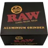 RAW CNC Aluminium-Grinder 4-teilig 56 mm Metallgrau